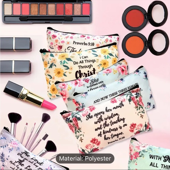 Inspirational Christian Zipper Pouch - Picture 4 of 7